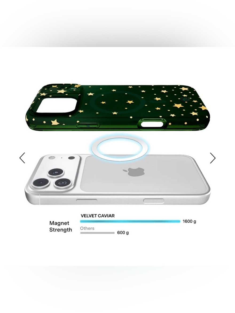 Velvet Caviar EVERGREEN STARS IPHONE CASE - IPHONE 15 PRO - Picture 5 of 6